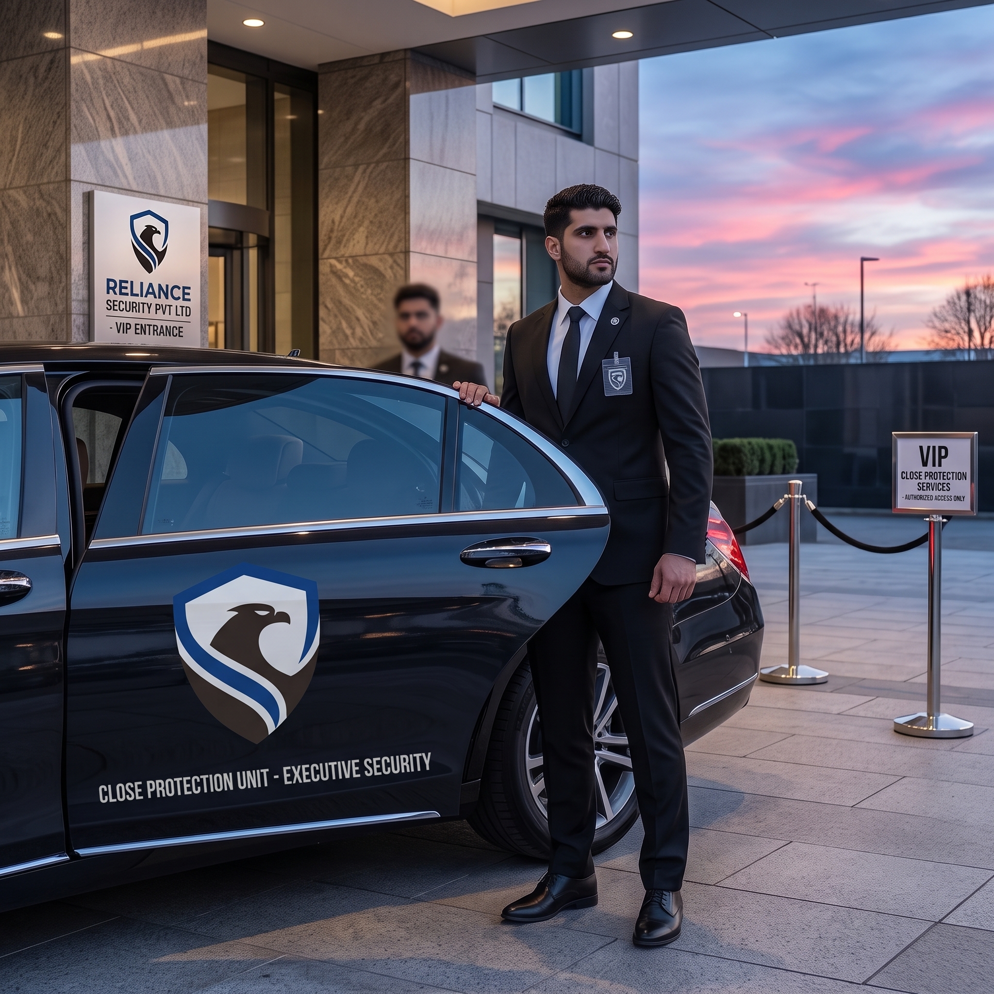 Close protection and executive cover